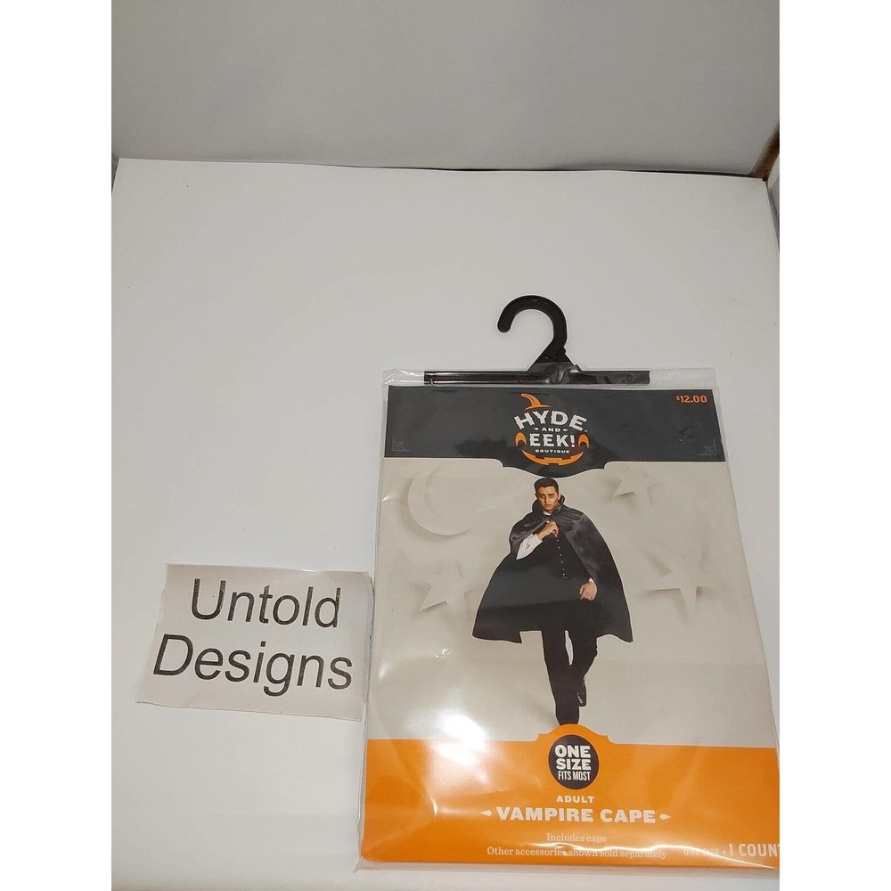 Adult Vampire Cape One Size Fits Most
